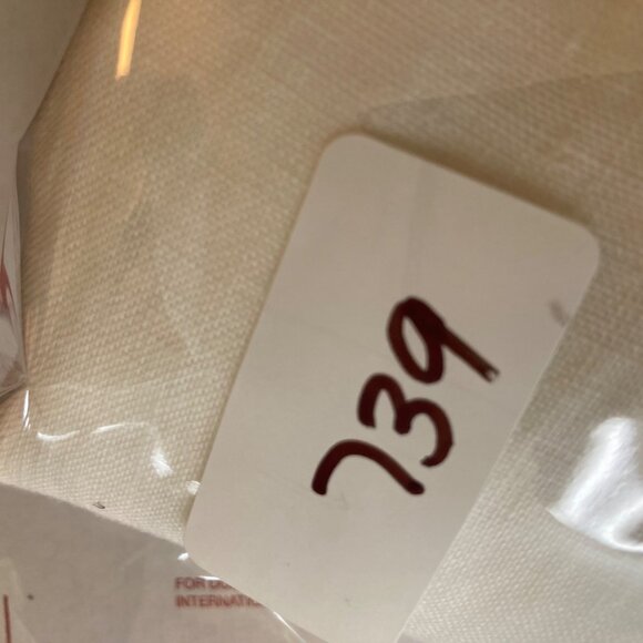 Womens Caroline Rose Linen Pull On Stretch Waist Pants White LP - Picture 7 of 7